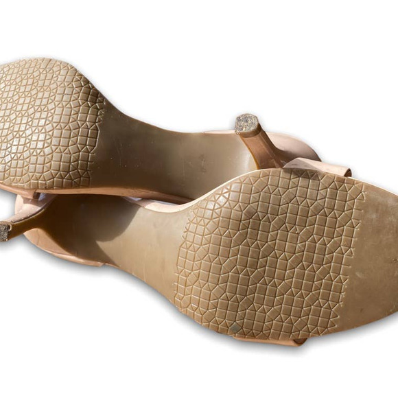 Nordstrom BP Luminate Open Toe Sandal Heel - Petal - Picture 8 of 10